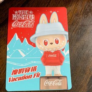 The Monsters x Coca-Cola Vacation Fit Blind Box Figure | Open Box, Foil Intact
